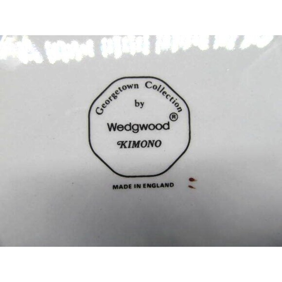 Wedgwood  Kimono Georgetown Collection 8" Plate In Very Good Condition - Picture 8 of 10